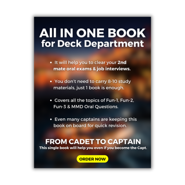 2ND MATE FG (All in one book) | Helpful in clearing 2ND Mates Oral & Job Interviews | Covers Function-1,2,3 & MMD Oral Questions by Awanish Chauhan - Image 12