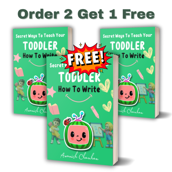 Secret Ways To Teach Your TODDLER How To Write | Pre-Writing Hand Movement Practice to ABCD | Designed by a Doctor | Author Awanish Chauhan