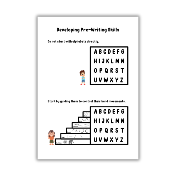 Secret Ways To Teach Your TODDLER How To Write | Pre-Writing Hand Movement Practice to ABCD | Designed by a Doctor | Author Awanish Chauhan - Image 4