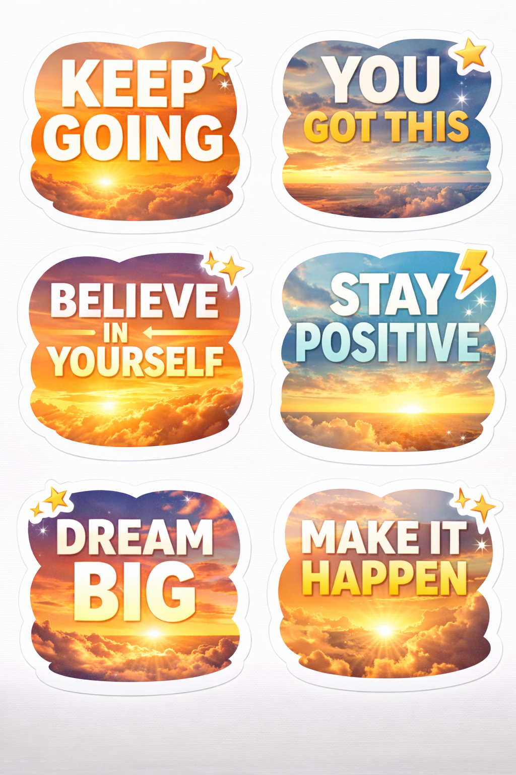 Limitless Growth Stickers