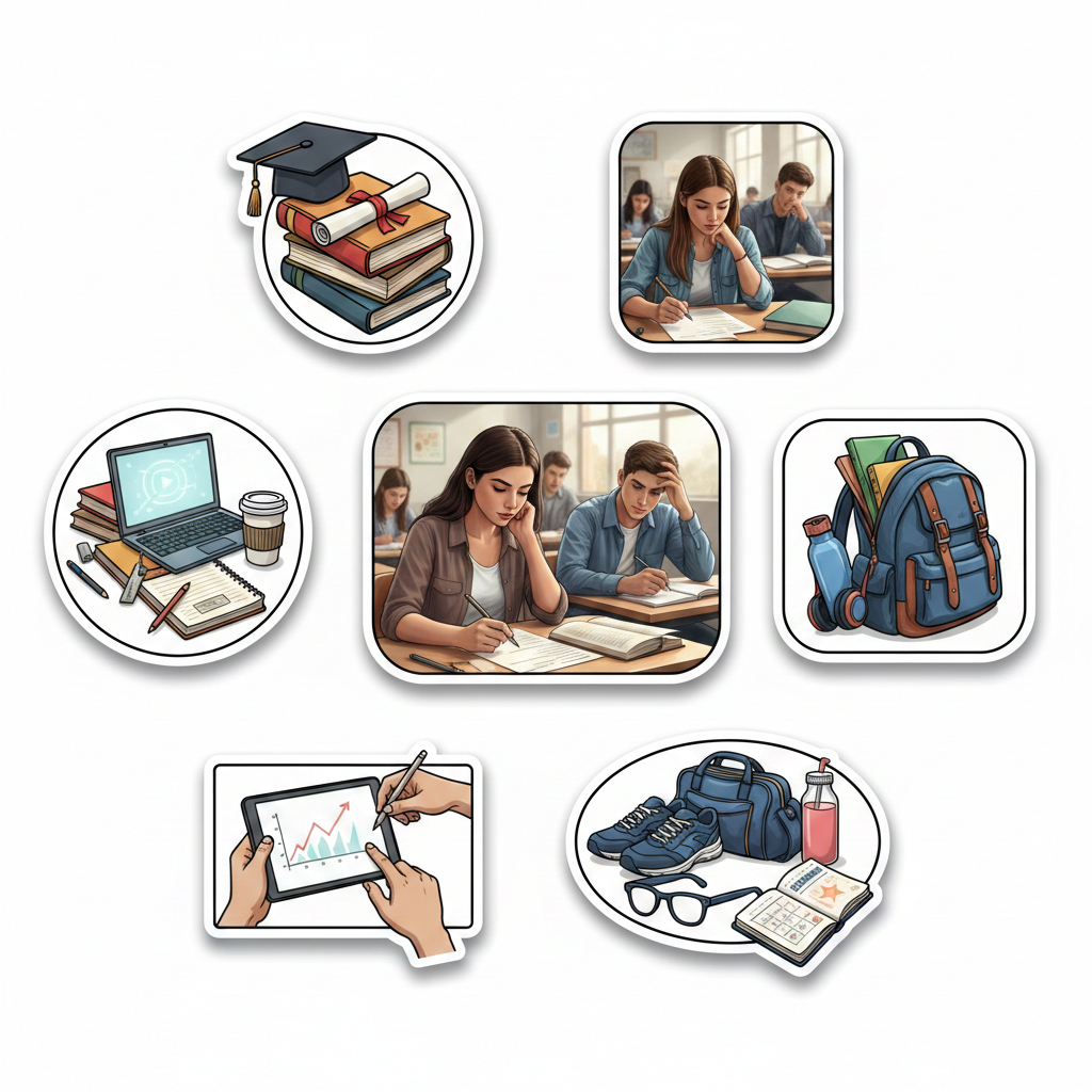 Academic Achievers Sticker Pack